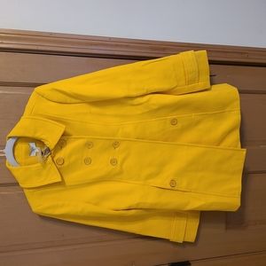 NWT Ann Taylor Yellow Driving Jacket